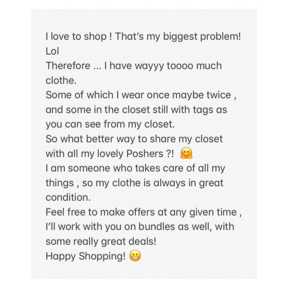 Welcome to My Closet !!